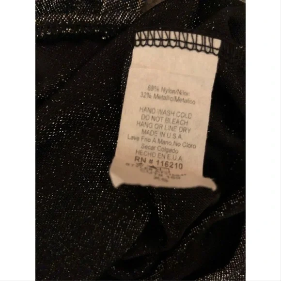 Fashion Nova metallic off the shoulder crop top nwot - Picture 5 of 5